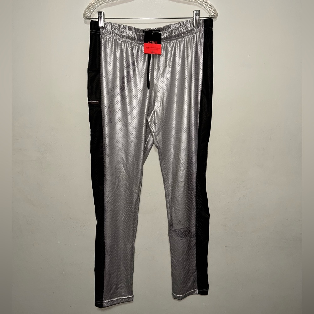 N2NBodywear Silver men active pants